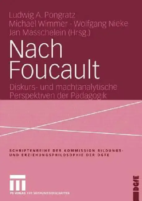 Cover of Nach Foucault