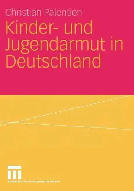 Cover of Kinder- Und Jugendarmut in Deutschland
