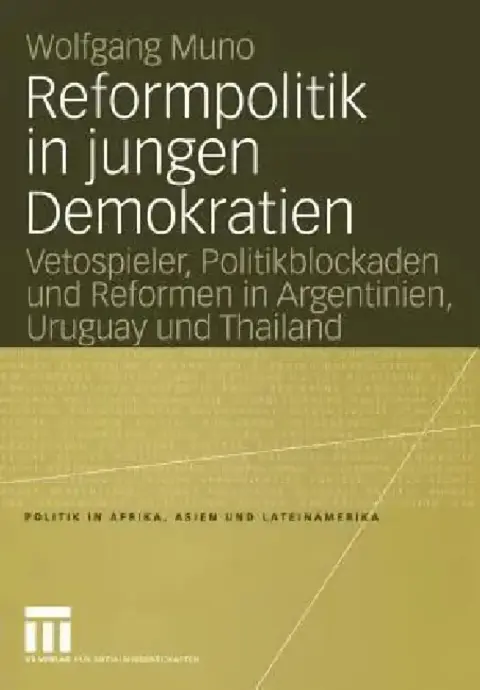 Cover of Reformpolitik in Jungen Demokratien