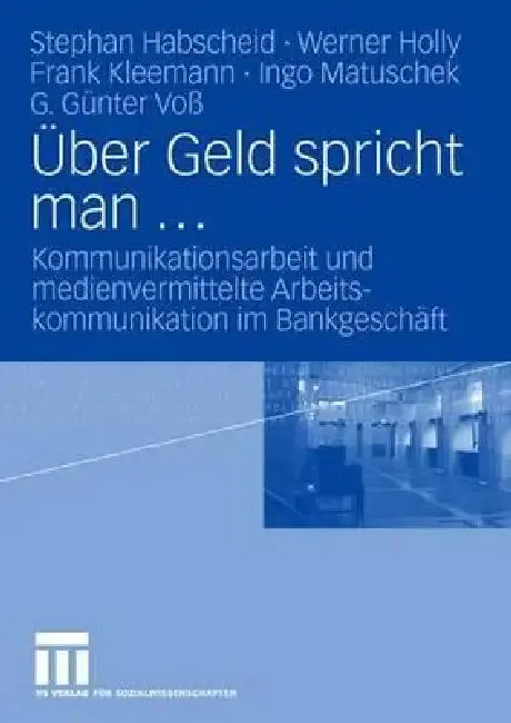 Cover of Über Geld Spricht Man ...