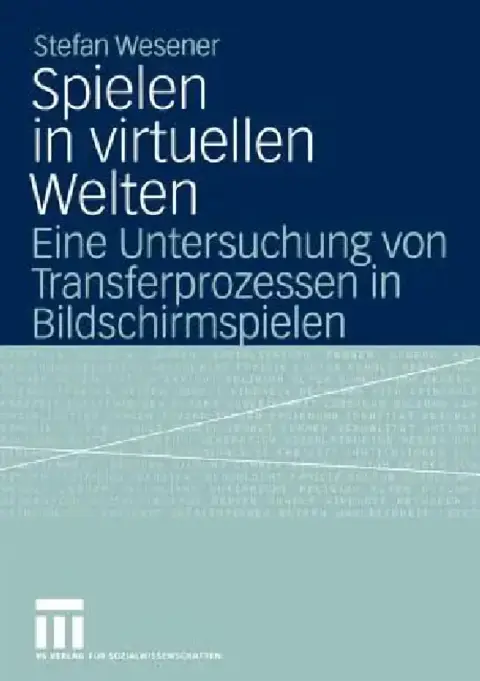 Cover of Spielen in Virtuellen Welten