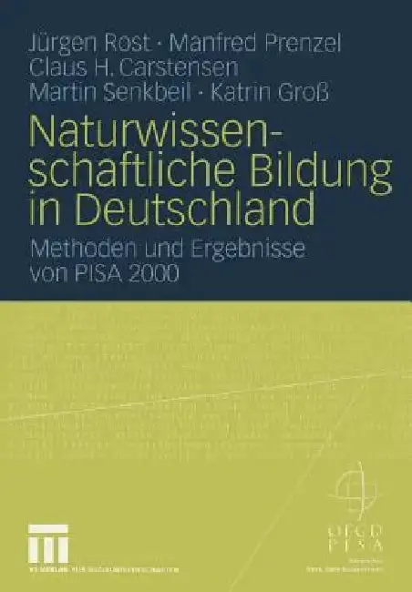 Cover of Naturwissenschaftliche Bildung in Deutschland