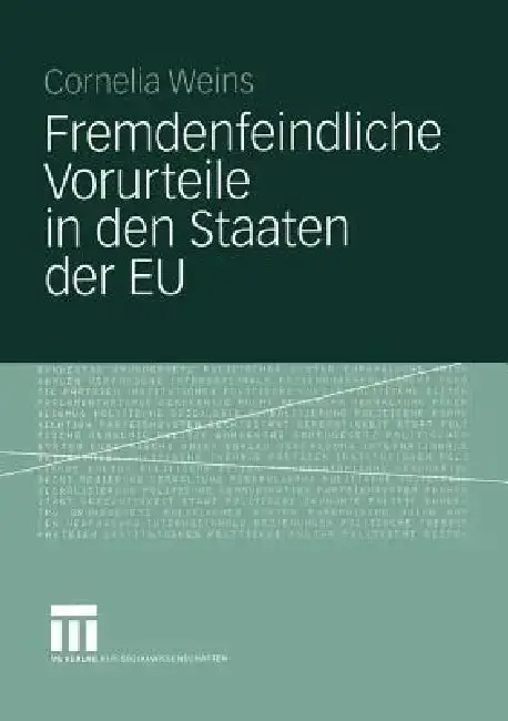 Cover of Fremdenfeindliche Vorurteile in Den Staaten Der EU