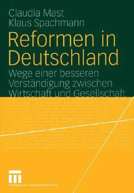 Cover of Reformen in Deutschland