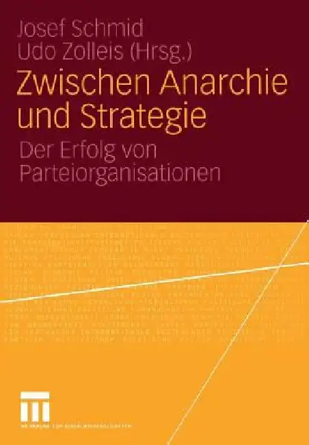 Cover of Zwischen Anarchie Und Strategie