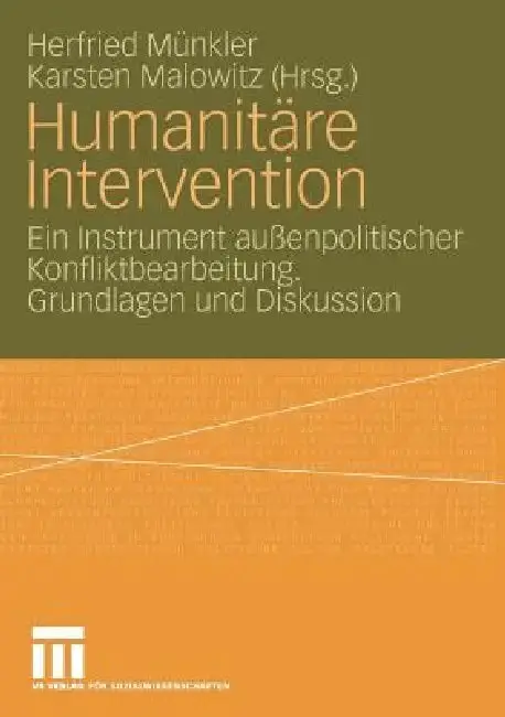 Cover of Humanitäre Intervention