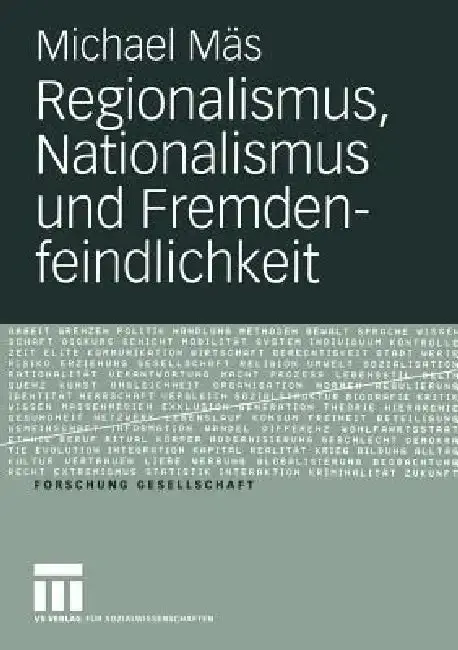 Cover of Regionalismus, Nationalismus Und Fremdenfeindlichkeit