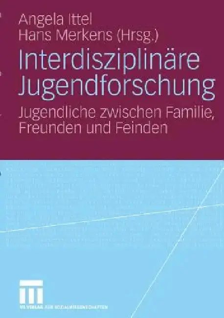 Cover of Interdisziplinäre Jugendforschung