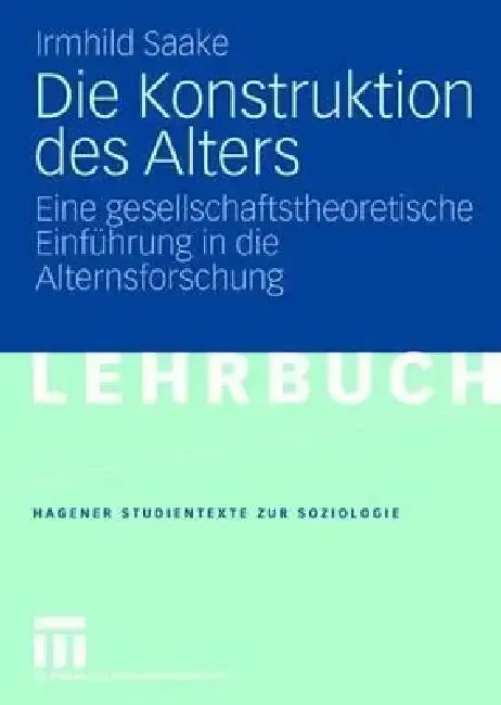 Cover of Die Konstruktion Des Alters