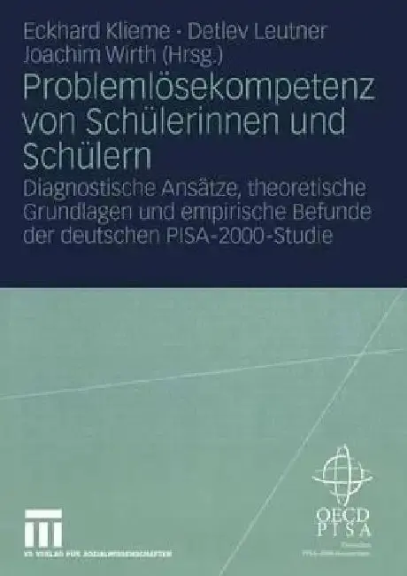 Cover of Problemlösekompetenz Von Schülerinnen Und Schülern