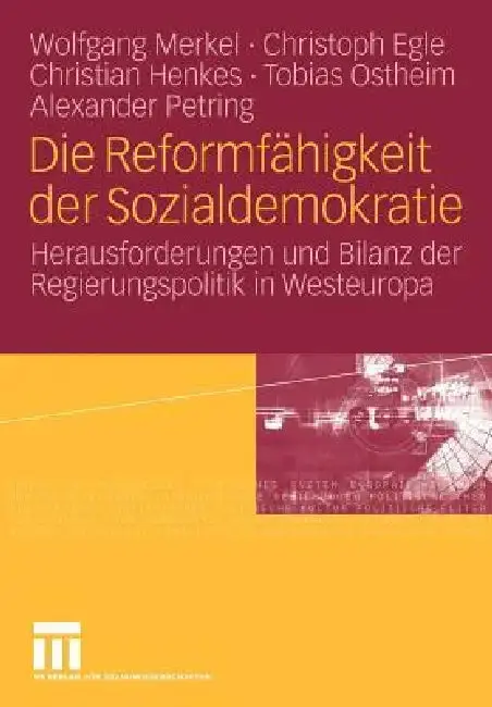 Cover of Die Reformfähigkeit Der Sozialdemokratie