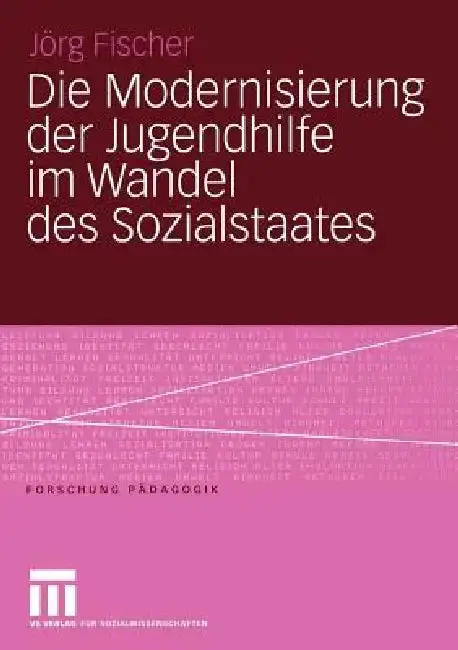 Cover of Die Modernisierung Der Jugendhilfe Im Wandel Des Sozialstaates
