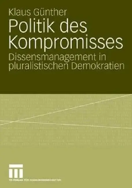 Cover of Politik Des Kompromisses