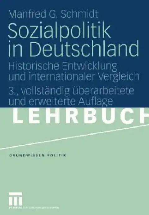 Cover of Sozialpolitik in Deutschland