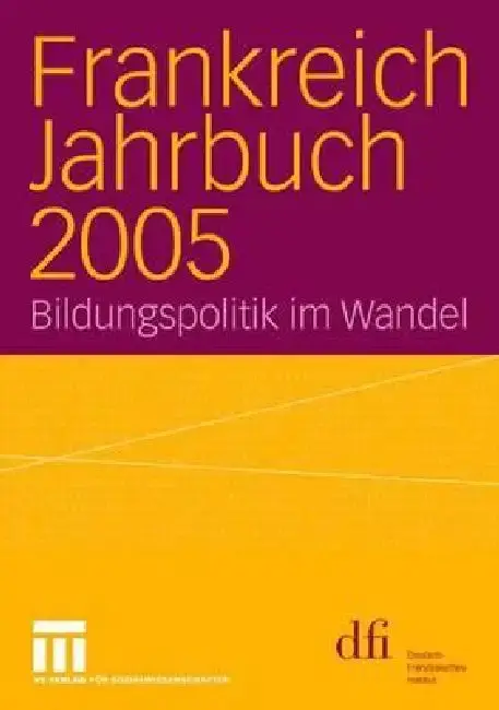 Cover of Frankreich Jahrbuch 2005