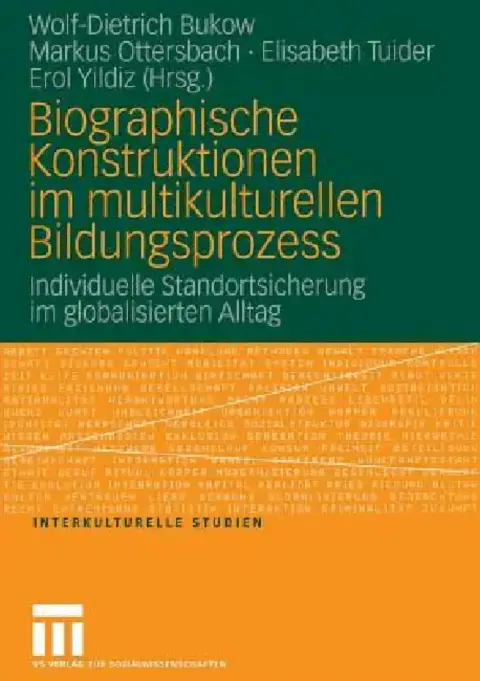 Cover of Biographische Konstruktionen Im Multikulturellen Bildungsprozess