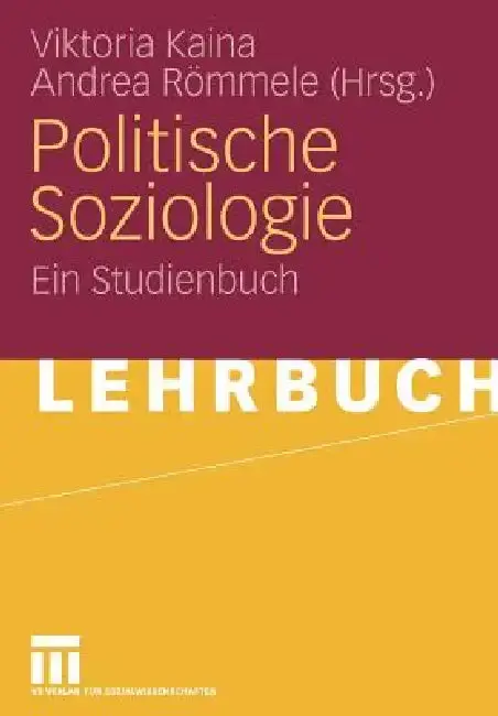 Cover of Politische Soziologie