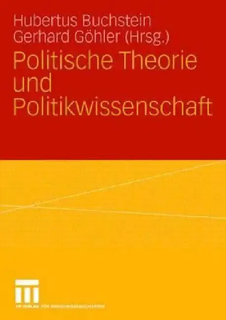Cover of Politische Theorie Und Politikwissenschaft