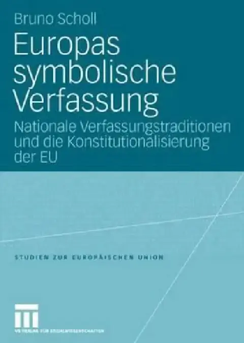 Cover of Europas Symbolische Verfassung