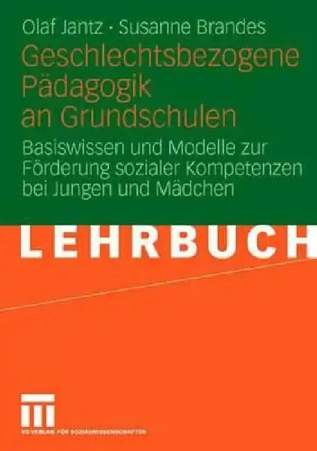 Cover of Geschlechtsbezogene Pädagogik and Grundschulen
