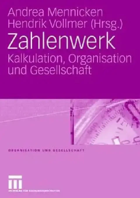 Cover of Zahlenwerk