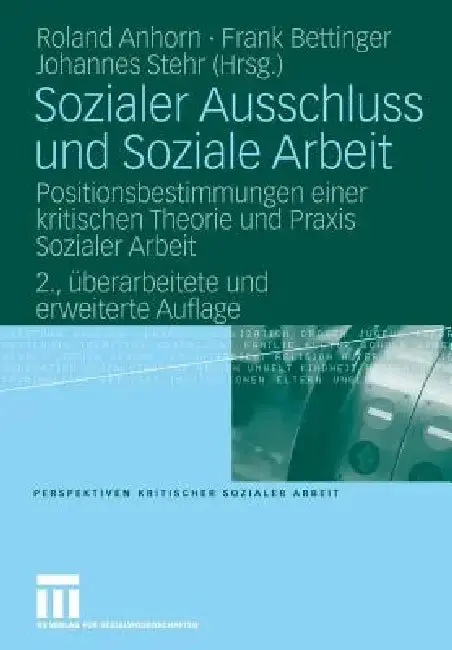 Cover of Sozialer Ausschluss Und Soziale Arbeit