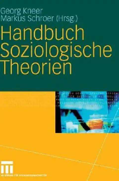 Cover of Handbuch Soziologische Theorien
