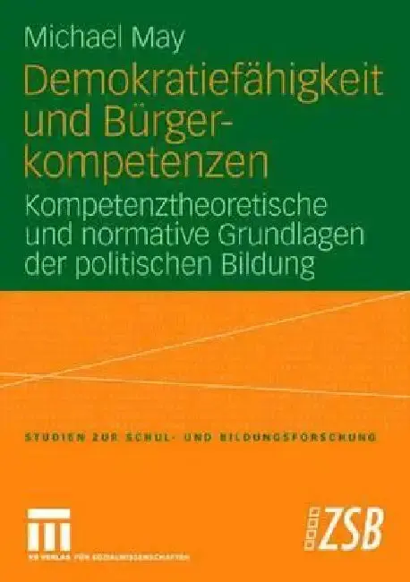 Cover of Demokratiefähigkeit Und Bürgerkompetenzen