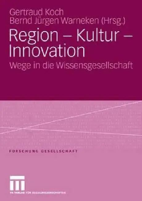 Cover of Region - Kultur - Innovation