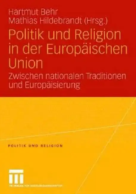 Cover of Politik Und Religion in Der Europäischen Union