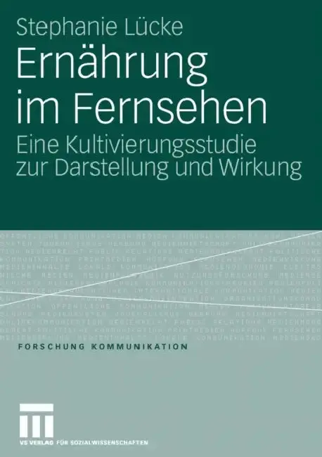 Cover of Ernährung Im Fernsehen