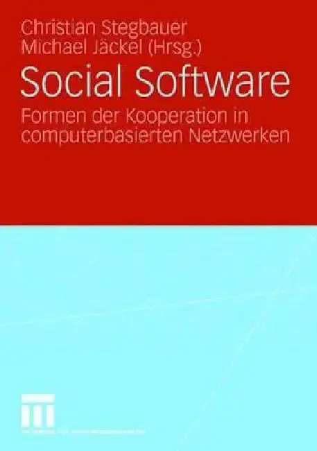 Cover of Social Software