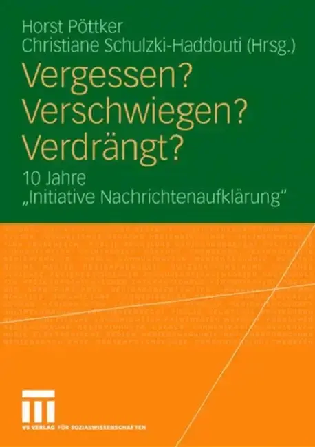 Cover of Vergessen? Verschwiegen? Verdrängt?