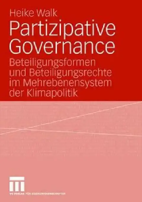 Cover of Partizipative Governance
