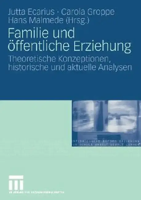 Cover of Familie Und Öffentliche Erziehung