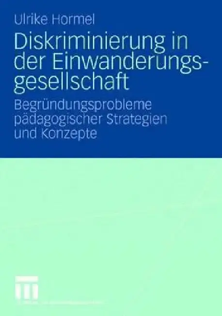 Cover of Diskriminierung in Der Einwanderungsgesellschaft