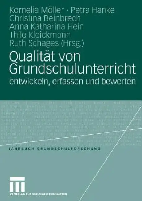 Cover of Qualität Von Grundschulunterricht Entwickeln, Erfassen Und Bewerten