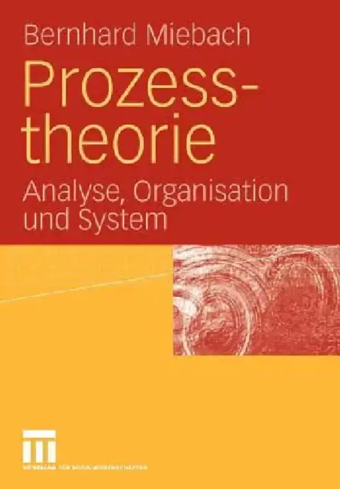 Cover of Prozesstheorie
