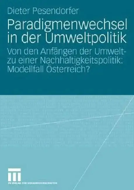 Cover of Paradigmenwechsel in Der Umweltpolitik