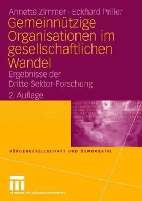 Cover of Gemeinnützige Organisationen Im Gesellschaftlichen Wandel