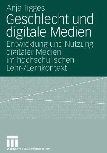 Cover of Geschlecht Und Digitale Medien