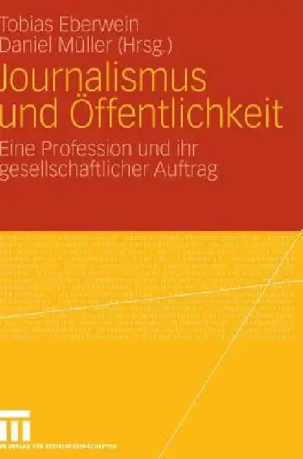 Cover of Journalismus Und Öffentlichkeit