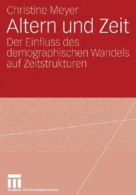 Cover of Altern Und Zeit