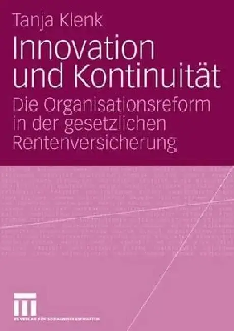 Cover of Innovation Und Kontinuität