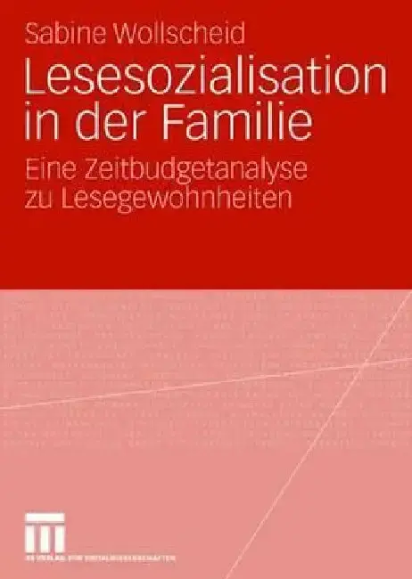 Cover of Lesesozialisation in Der Familie