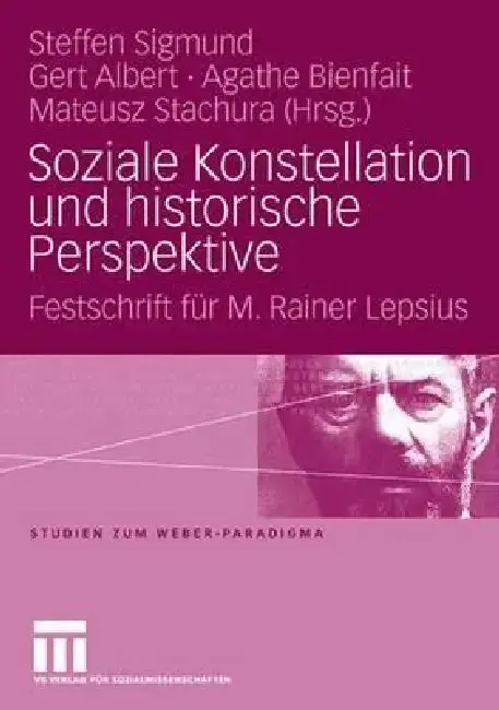 Cover of Soziale Konstellation Und Historische Perspektive