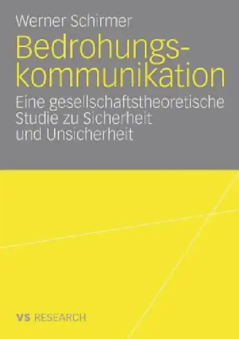 Cover of Bedrohungskommunikation