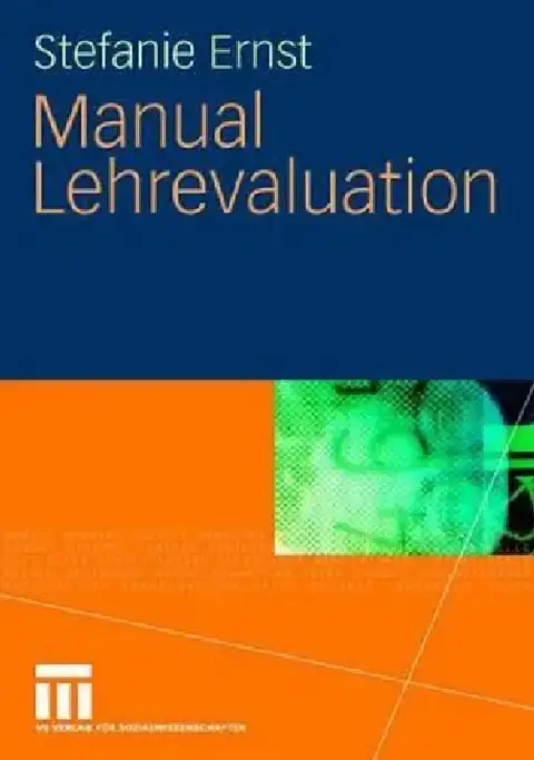 Cover of Manual Lehrevaluation