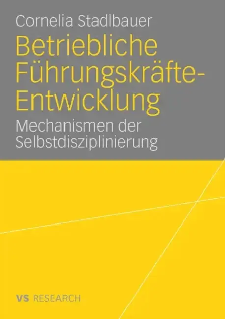 Cover of Betriebliche Führungskräfte-Entwicklung