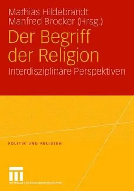 Cover of Der Begriff Der Religion